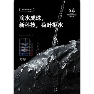 马克华菲 三合一可拆卸冲锋衣 黑白色 XL