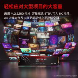 闪迪 SSD固态硬盘Optimus GX PRO 8100 M.2固态硬盘笔记本台式机固态硬盘 闪迪8100 1TB 焕新礼盒