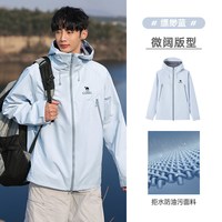 移动端:骆驼 山海夹克2026新款男装春秋季三防户外山系工装机能外套男