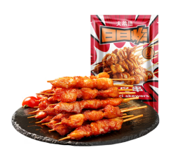大希地 烤肠香肠牛肉串鸡排虾饼早餐半成品空气炸锅食材 烧鸟串 240g