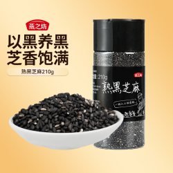 燕之坊 素说幸福 五谷杂粮新鲜粗粮熟白芝麻伴侣即食烘焙罐装 1件装