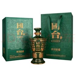 国台 青铜器53度 酱香型白酒  500mL 整箱送酒具