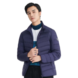 HEURE 90绒立领轻薄羽绒服 黑色 L