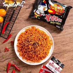 三养 韩国三养火鸡面袋装经典原味奶油味方便面速食韩式拌面