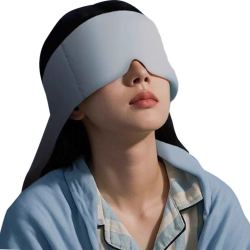 LAYANANA 重力眼罩 睡觉专用微压助眠重力眼罩男女遮光深度睡眠午休睡觉神器