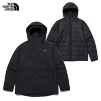 百亿补贴：北面 TNF男女DRYVENT面料三合一黑武士保暖棉内胆冲锋衣NJ2YP50A