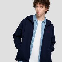 Gap 2026新品logo刺绣法式圈织软连帽卫衣 男女同款