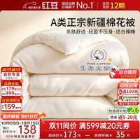 Hodo A类抗菌棉花被子冬季棉被空调被芯春秋被秋冬被四季被1.8*2米6斤