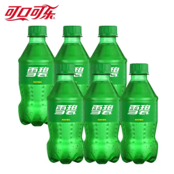 可口可乐 柠檬雪碧含糖300ML*6瓶
