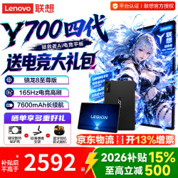 联想 拯救者Y700四代骁龙8至尊版12G+256G
