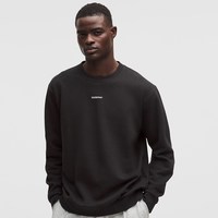 移动端：lululemon Steady State男士圆领卫衣 *文字徽标*拉绒丨lululemon丨LM3GMZS