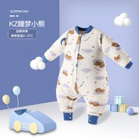阳阳韩韩 婴儿睡袋 加厚夹棉防踢被 90码