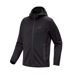 始祖鸟 ARC‘TERYX/始祖鸟 KYANITE HOODY 保暖男子抓绒衫8446-蓝黑色