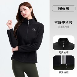 骆驼 户外抓绒衣女2024春秋加绒保暖摇粒绒卫衣加厚外套冲锋衣内胆