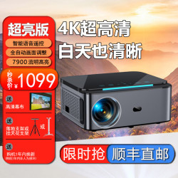 VEEMI 投影仪家用家庭影院超高清投影白天直投办公会议投影仪教学培训卧室小型宿舍投影一体机手机投屏 白天直投/办公家用