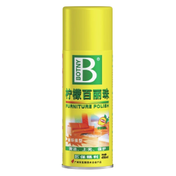 保赐利 柠檬百丽珠家具清洁剂汽车内饰泡沫清洗剂皮革座椅喷蜡抛光蜡 B-1126 450ml 1瓶