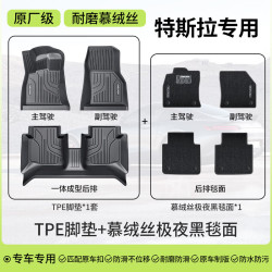 车丽友 汽车脚垫TPE于特斯拉modelY/3环保车垫