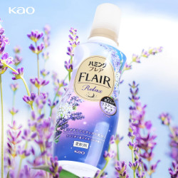 花王 Flair衣物毛衣柔顺剂 510ml  薰衣草 & 茉莉 留香护理柔软防静电