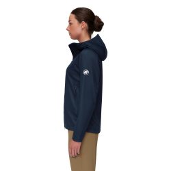 Mammut 猛犸象 女式 Ultimate VII SO 连帽软壳夹克,海洋的,Medium