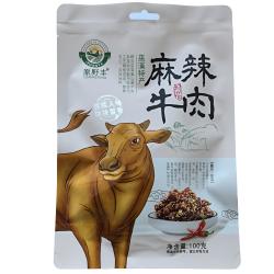原野丰 重庆巫溪特产原野丰麻辣五香冷吃牛肉干400g开袋即食追剧小吃零食