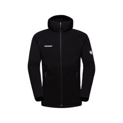 Mammut 猛犸象 男式 Aconcagua ML 连帽夹克,黑色,M 码