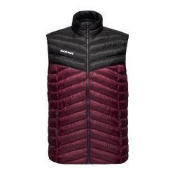 Mammut 猛犸象 男式 Albula 背心 男式纤维填充背心, 酒黑色