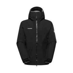 Mammut 猛犸象 Alto Guide Hs 连帽夹克 男式硬壳夹克, 黑色