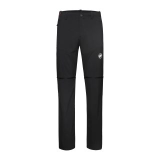 Mammut 猛犸象男式户外拉链长裤, 黑色