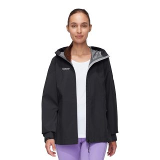 Mammut 猛犸象 女式 Linard Light Hs 连帽夹克, 黑色