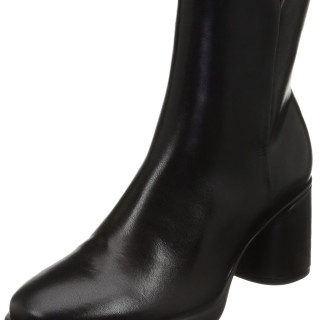 ECCO 爱步 女士雕塑奢华 Sculpted LX 55 靴子 黑色 36 EU