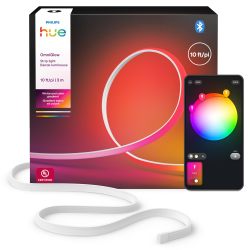 Philips Hue 3米COB LED灯带 2700流明高亮度 可变色调光 可裁剪柔性室内照明 APP语音控制 含电源适配器