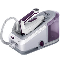 Braun CareStyle 7 Pro IS 7266 VI 蒸汽熨斗、FreeGlide 3D 底板、iCare、iMode 和垂直蒸汽功能、FastClean、蒸汽喷射 550 克/分钟、可拆卸 2 升水箱、2700 瓦、白紫色