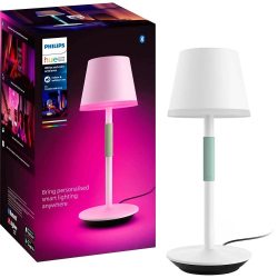 Philips Hue 智能便携台灯 APP控制蓝牙 全彩调光可充电 室内外两用装饰氛围灯