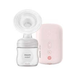 Philips Avent 飞利浦新安怡单电动吸奶器 – 医院品质 – 就像您的宝宝 – 125毫升奶瓶和哺乳垫 – 型号 SCF395/31