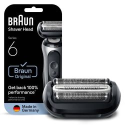Braun 博朗 6 系列电动剃须刀头 64B – 原装剃须刀零件和剃须刀配件 – 德国制造,兼容 Braun 博朗系列 6 剃须刀系列 60、61 和