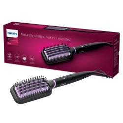 Philips 飞利浦 StyleCare 基本直发刷 - 包括电气石陶瓷涂层,适用于闪亮直发(型号 BHH880/00)/电缆长度 6 英尺