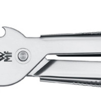 WMF 福腾宝 Tin Up 开瓶器，20 厘米，Cromargan 不锈钢，塑料，可用洗碗机清洗