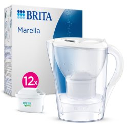 BRITA 碧然德 滤水壶 – 2.4L大容量 附赠12个滤芯 滤除水垢 氯 铅等杂质 提升饮用水品质