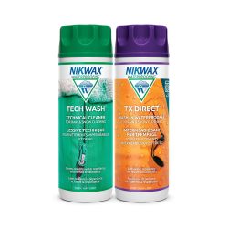 NIKWAX 硬壳清洁和防水两件装,单色 20 盎司/600 毫升