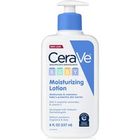 CeraVe 婴儿乳液 滋润并维持婴儿的保护性皮肤屏障 8液体盎司(约237毫升) 适合青少年 角蛋白 适合敏感肌肤类型 1件装