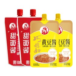 巧媳妇 原酿黄豆酱鲜酿生抽美味香醋料酒原味炒菜炖菜家用800g*2A