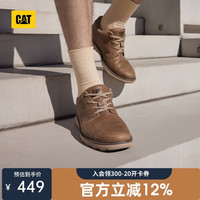 卡特彼勒 卡特男鞋户外休闲舒适耐磨牛皮低帮休闲鞋皮鞋运动鞋