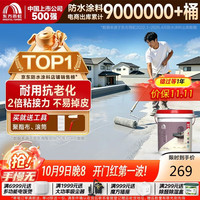 东方雨虹 雨虹防水屋顶补漏材料。抗裂-灰色 18kg
