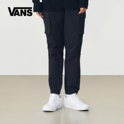 VANS 万斯（VANS）运动裤女秋季舒适百搭跑步宽松休闲裤