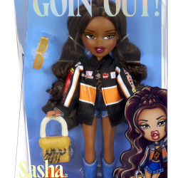 Goin' Out!时尚娃娃Sasha 29cm 街头潮流复古装扮 送梳子等配饰