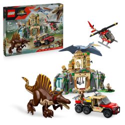 LEGO 乐高 76976 侏罗纪世界恐龙和槲皮大衣空中任务玩具生日礼物积木男孩女孩儿童 8 岁 9 岁