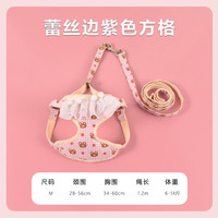 泰迪雪纳瑞专用胸背牵引绳