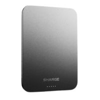 SHARGE 超薄10000mAh磁吸移动电源M5 (黑色)