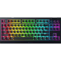 雷蛇 BlackWidow V4 TKL 超高速无线热插拔游戏键盘:橙色触觉开关 - 无线和蓝牙