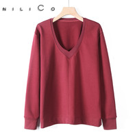 NILICO简约自制卫衣宽松时尚热力感高级感秋季轻奢
